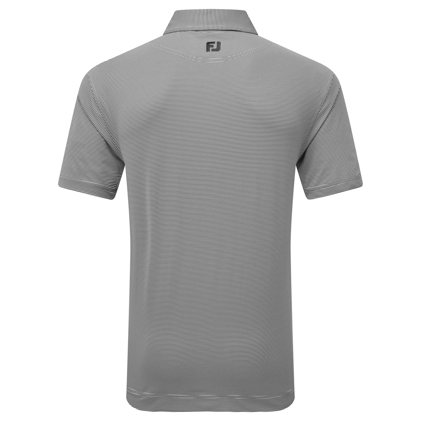 Footjoy Micro Feeder Stripe Lisle - Musta/Harmaa