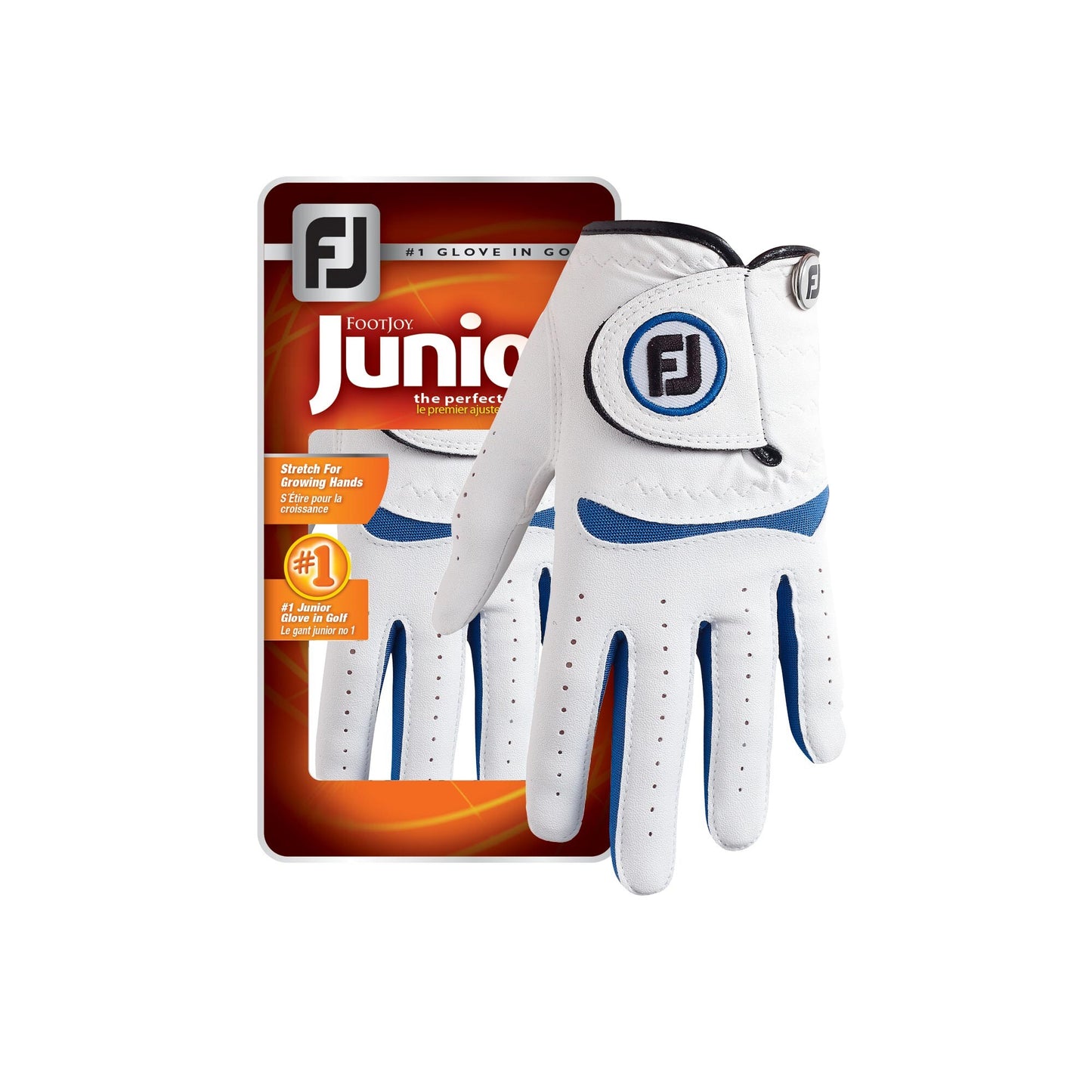 FootJoy Junior - White/Cobalt