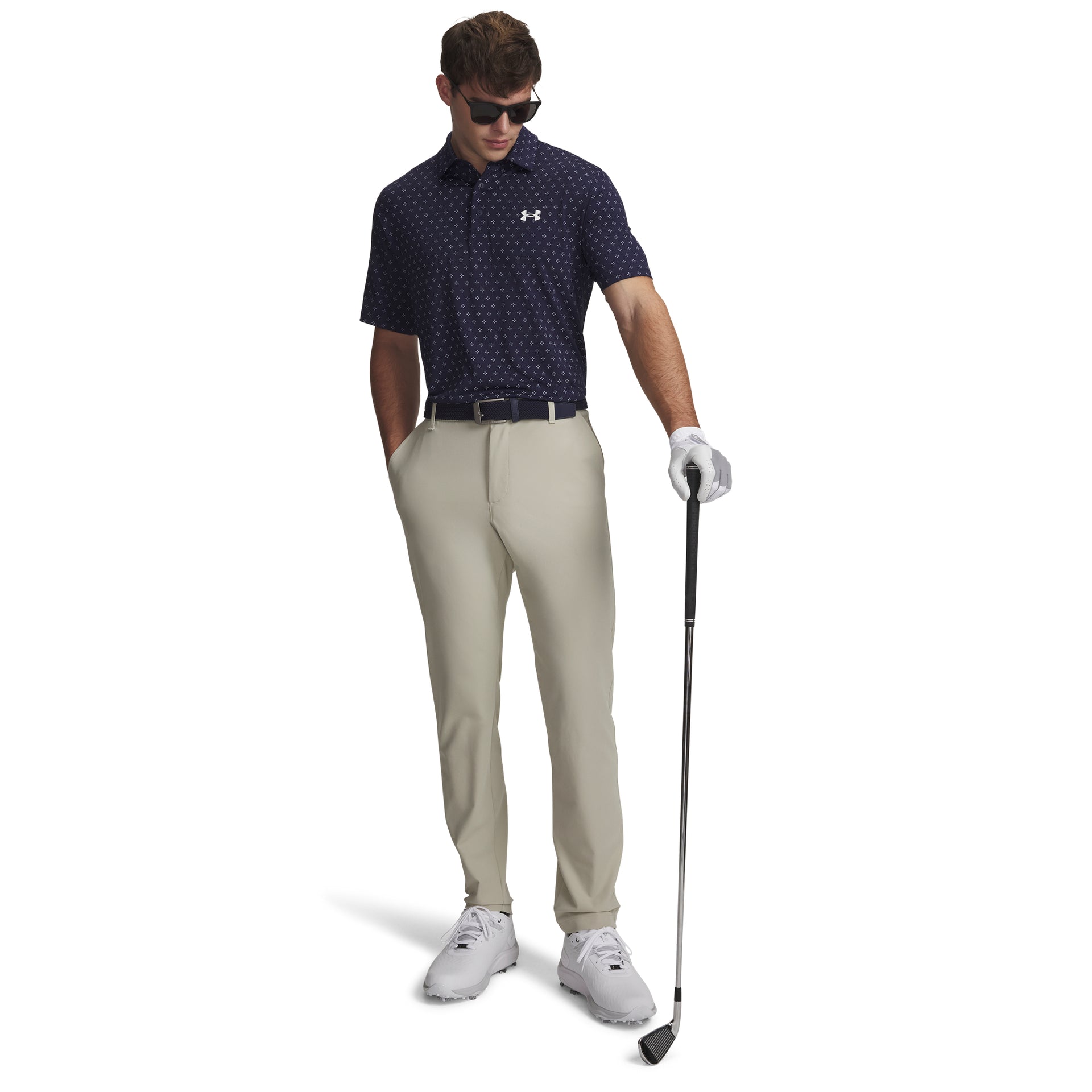 UA Drive Tapered byxor - Brown