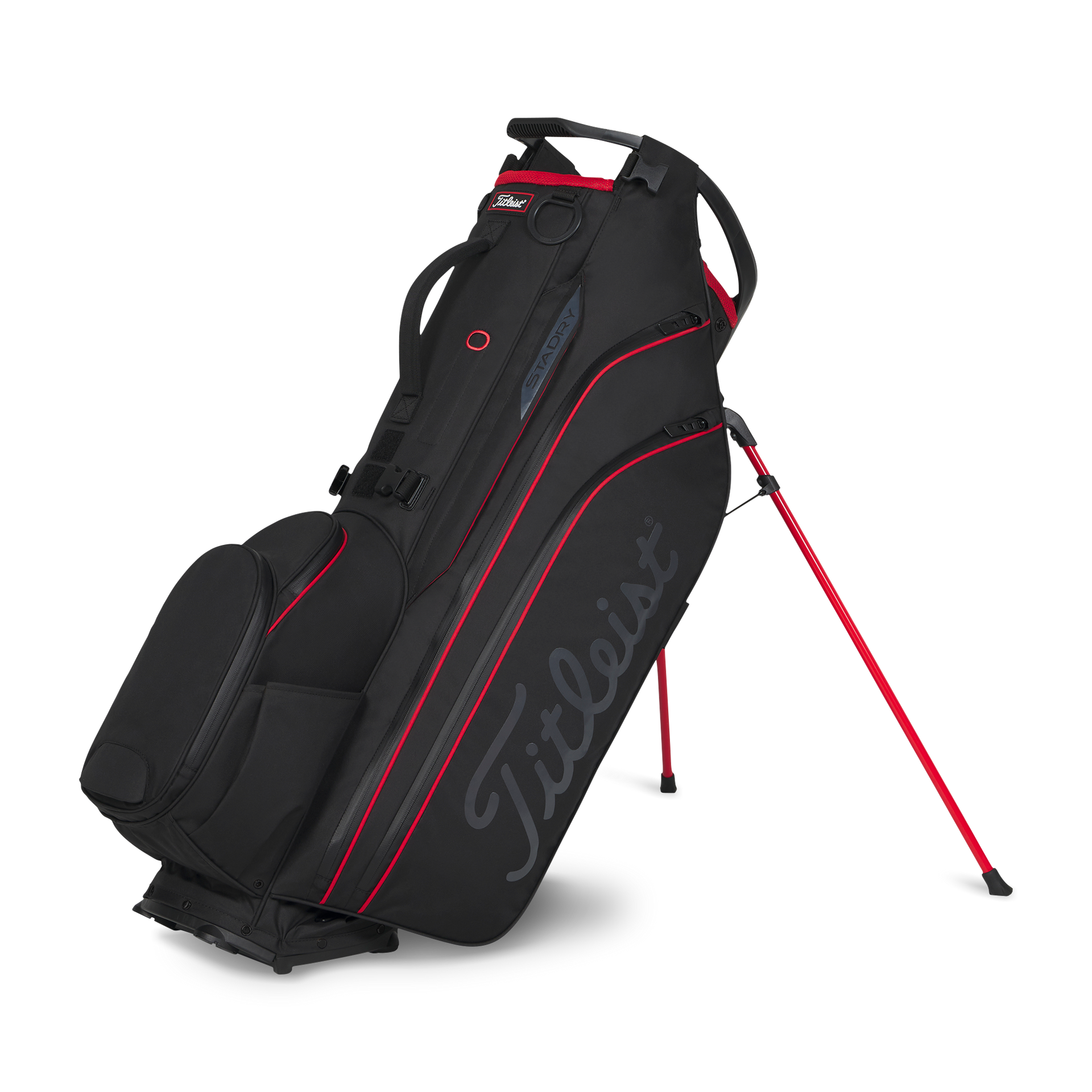 Titleist Hybrid 14 StaDry - Black/Black/Red