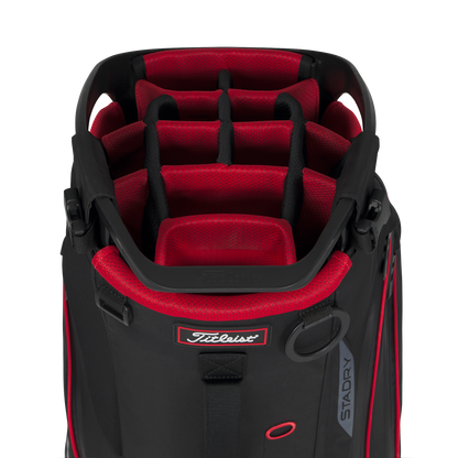 Titleist Hybrid 14 StaDry - Musta/Musta/Punainen