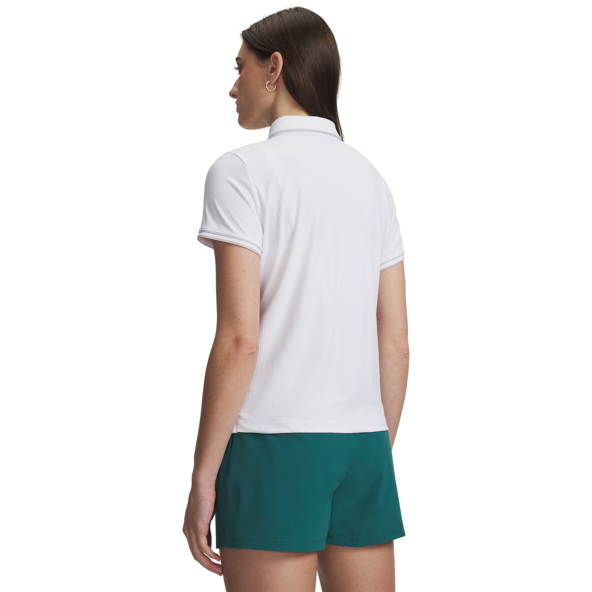 Under Armour Drive Chill SS Polo Golfpiké Dam - White