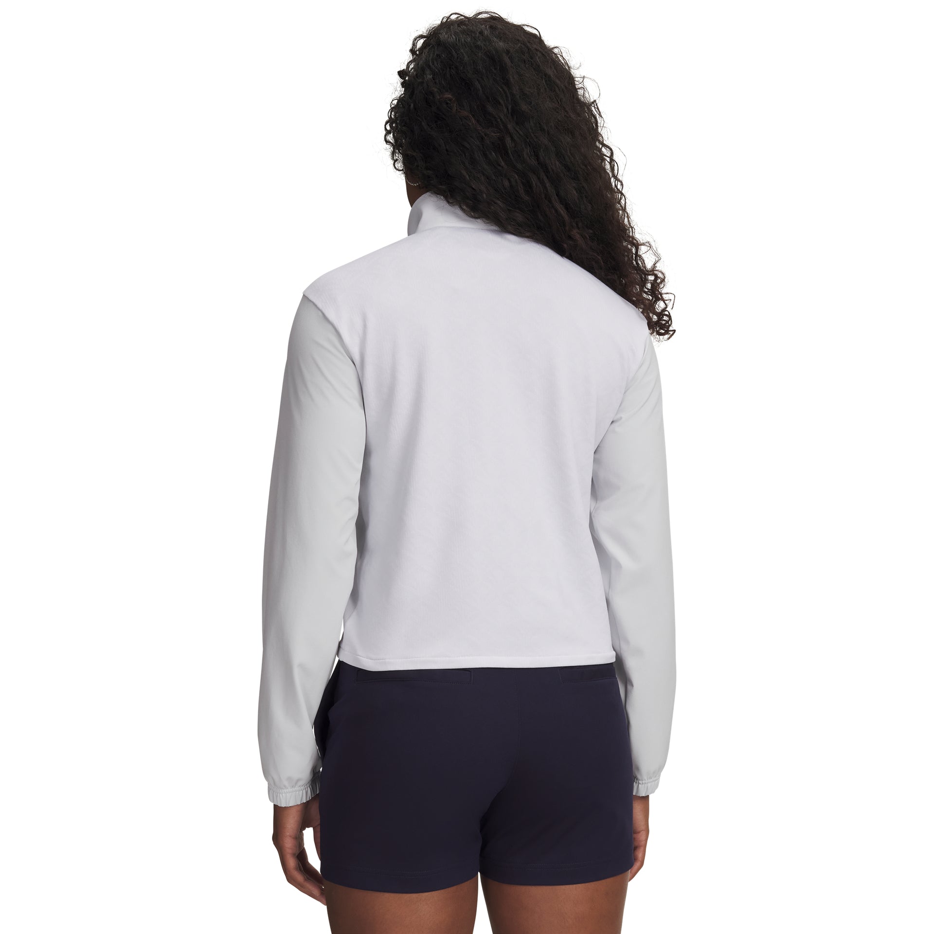 Under Armour Drive 1/2 Zip Golftröja Dam - White