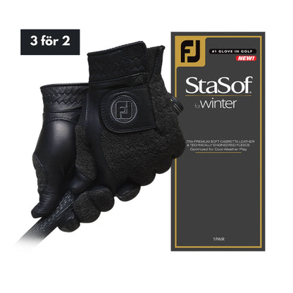 Footjoy StaSof Winter - Black Herr