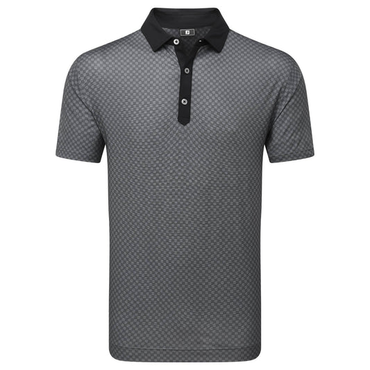 Footjoy Checker Print Lisle