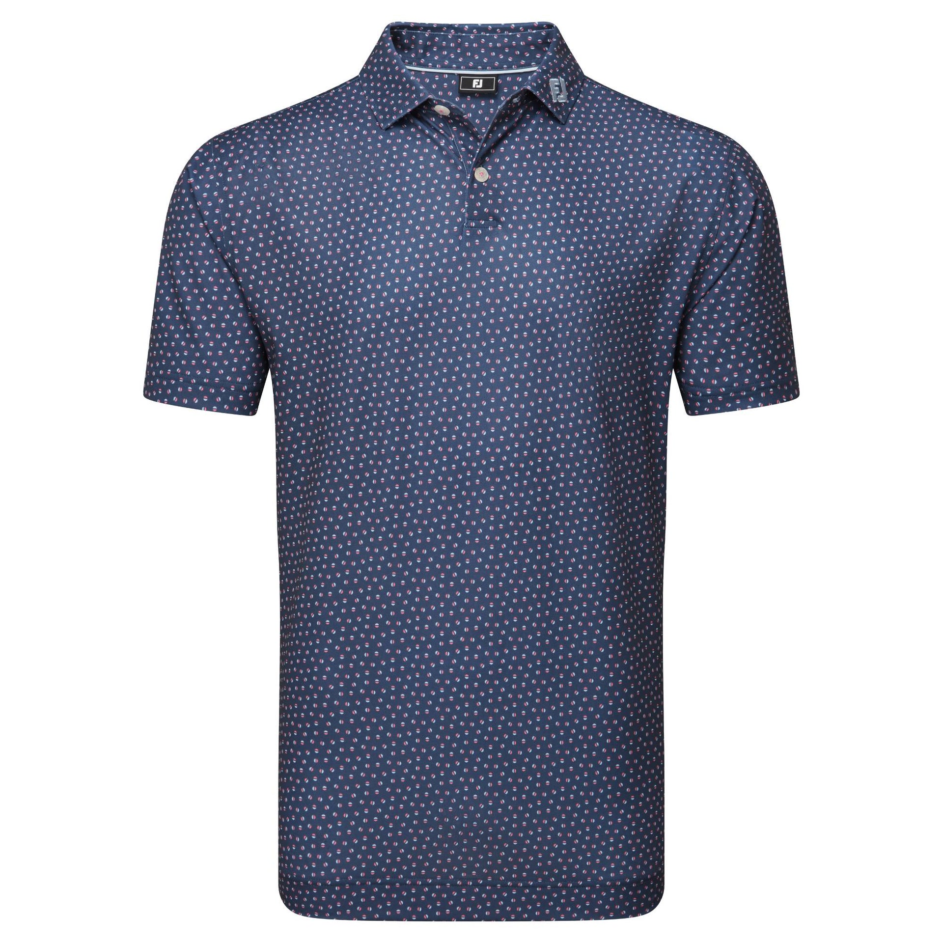Footjoy Bounce Print Pique