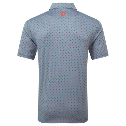 Footjoy Flower Bud Foulard Lisle - Flint