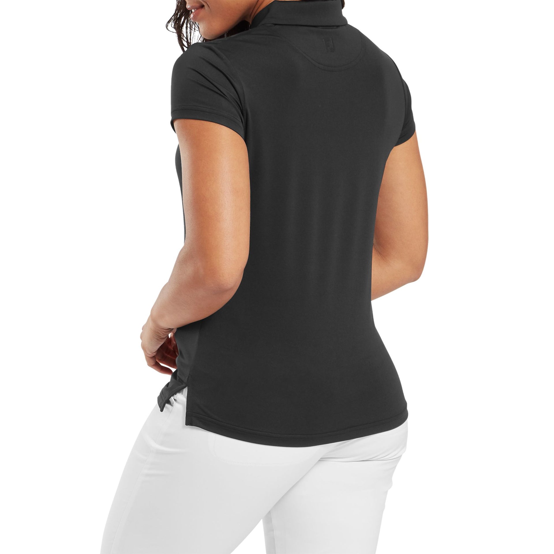 Footjoy Cap Sleeve Lisle - Black