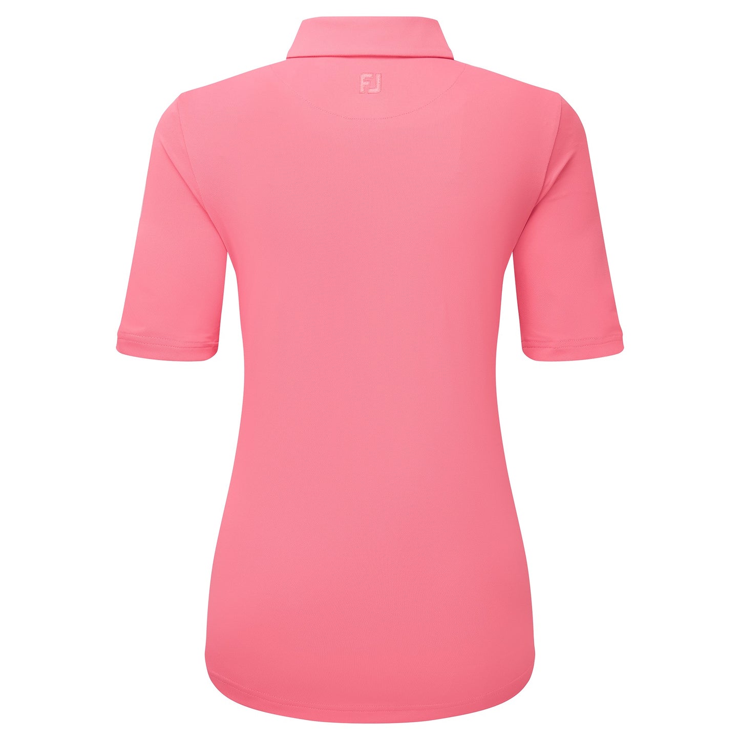 Footjoy puolihihainen rypytetty Lisle-toppi - Pinkki limonadi