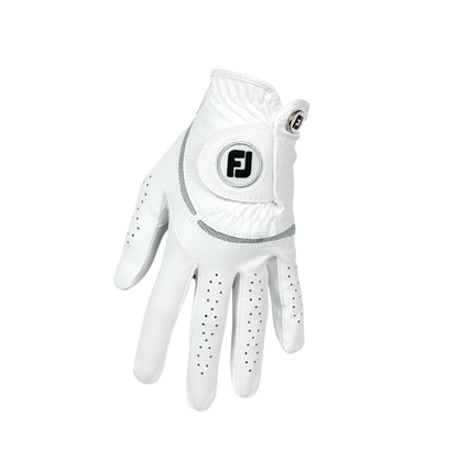 Footjoy WeatherSof - White/Grey Dam