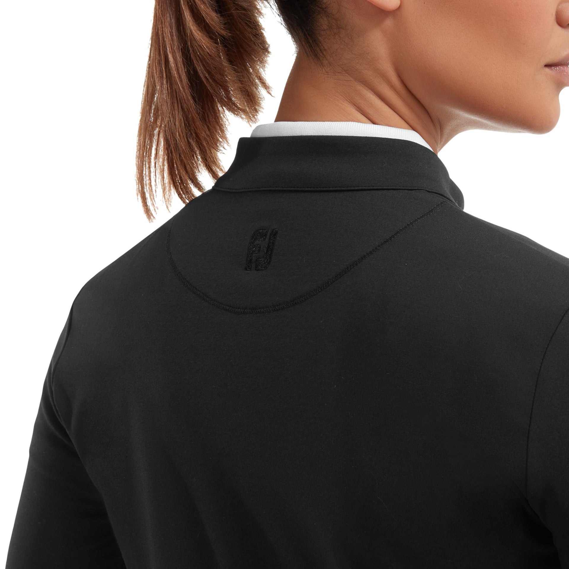 Footjoy Full-Zip Midlayer - Black