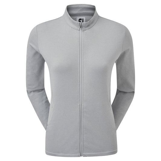 Footjoy Full-Zip Midlayer - Heather Grey