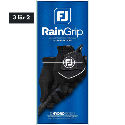 Footjoy RainGrip - Parit - Mustat Naisten