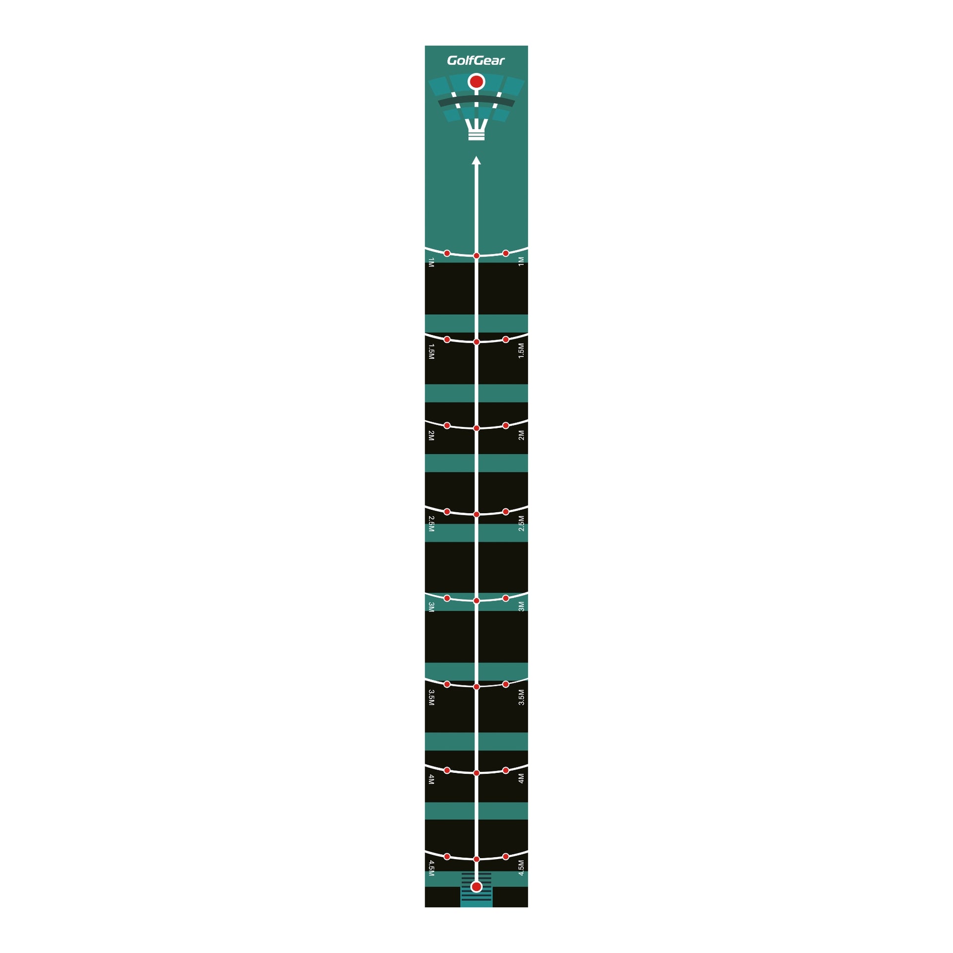 Golf Gear Putting Mat Deluxe 5M