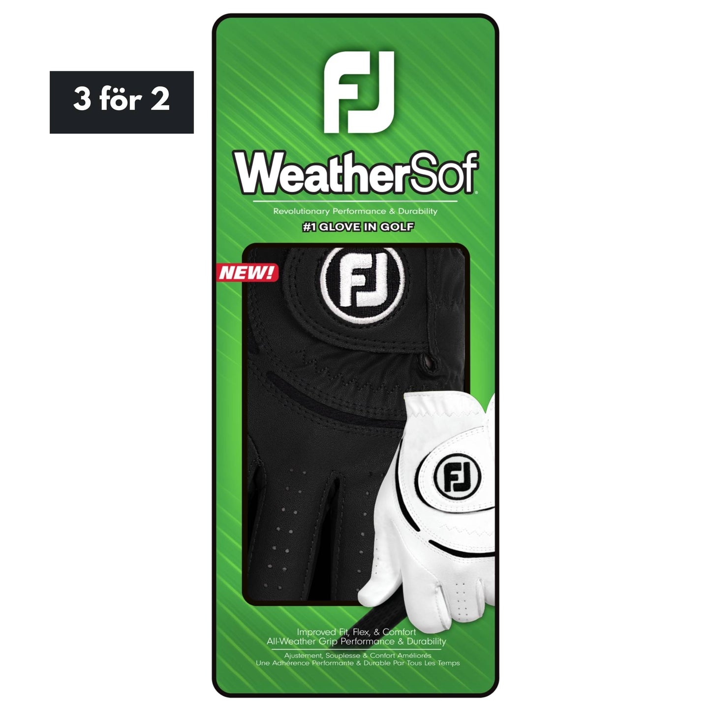 Footjoy WeatherSof - Mustat miehet