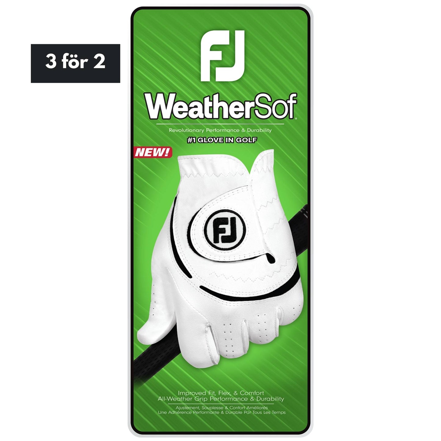 Footjoy WeatherSof - Valkoiset miehet
